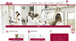 Desktop Screenshot of pathologie.fr